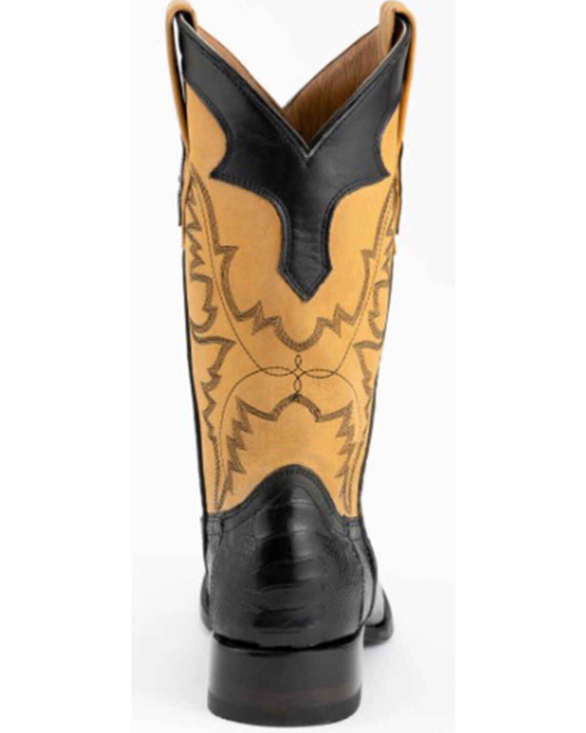 Ferrini Men's Nash Exotic Ostrich Leg Western Boots - Round Toe