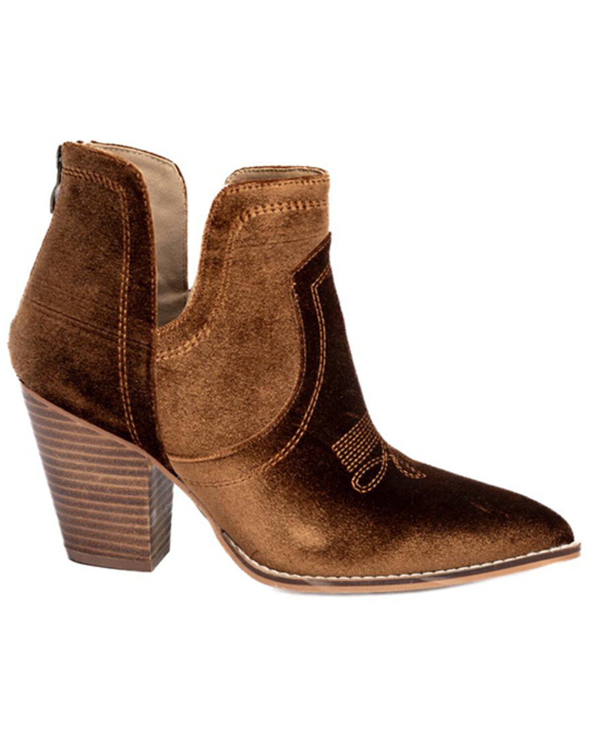 Hey Girl by Corkys Women's Smoke Show Western Booties - Round Toe