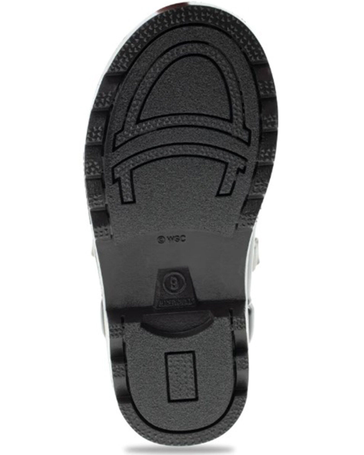 Western Chef Boys' Western Cowboy Rain Boots - Round Toe