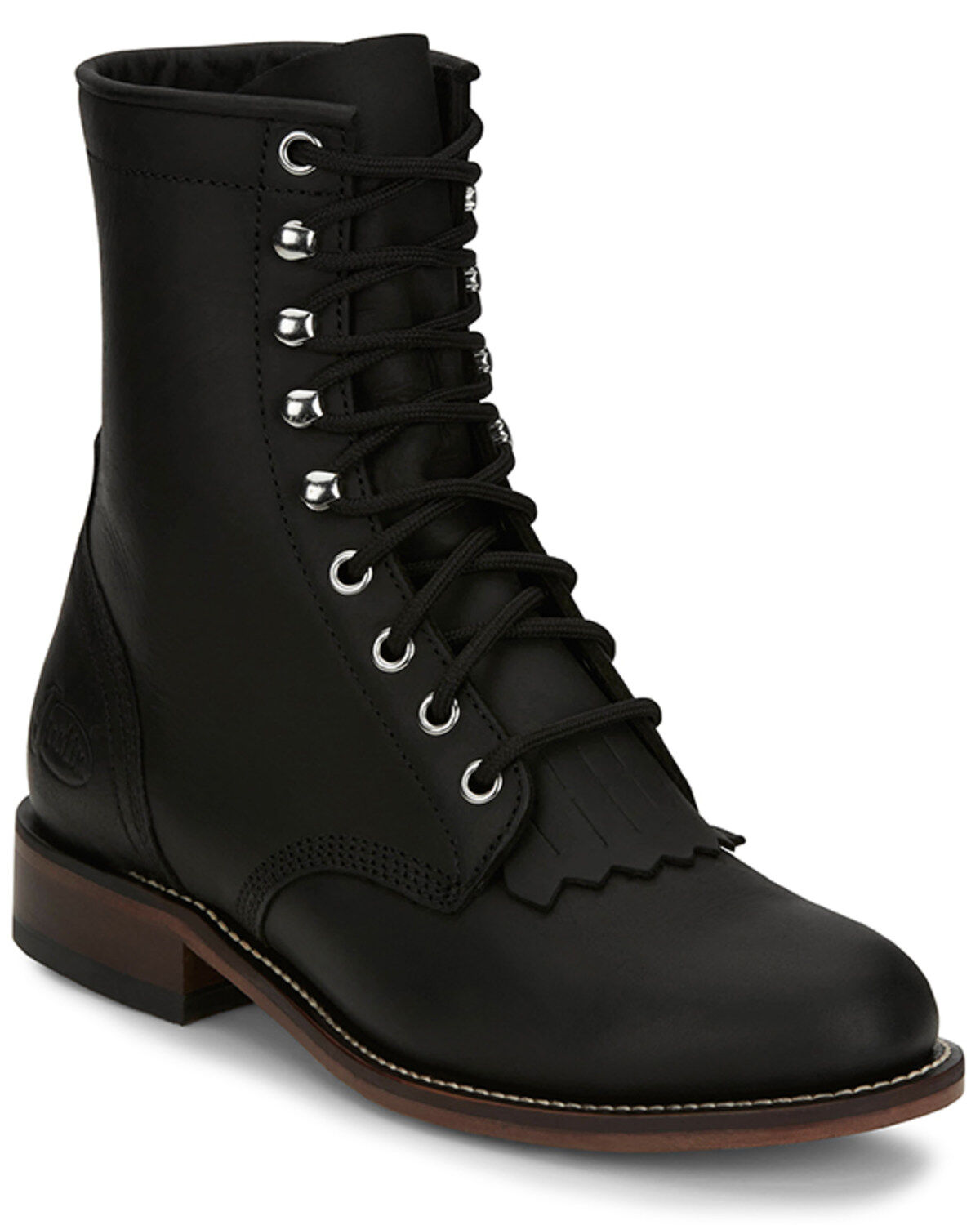Justin Women's McKean Lace-Up Boots - Round Toe