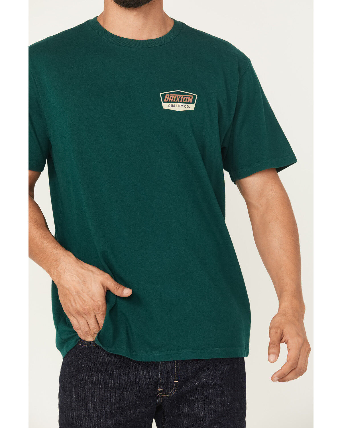 Brixton Men's Regal Logo Short Sleeve Graphic T-Shirt