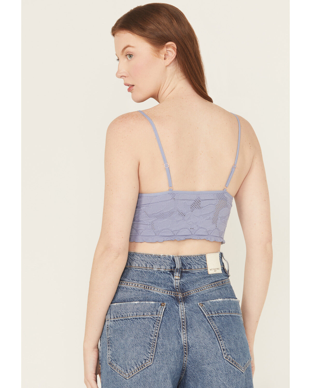 Fornia Women's Seamless Floral Bralette