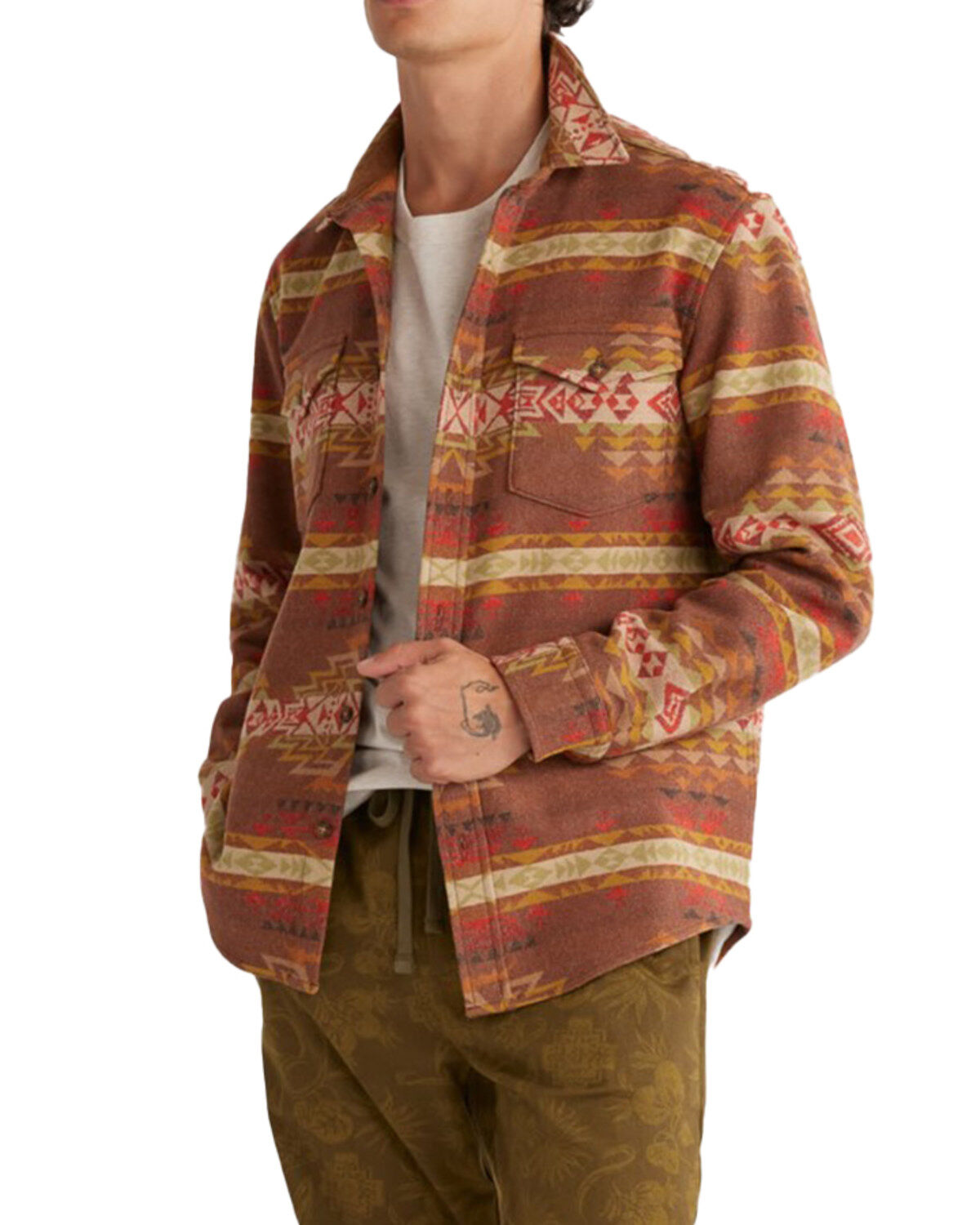 Pendleton Men's LA Pine Wool Overshirt