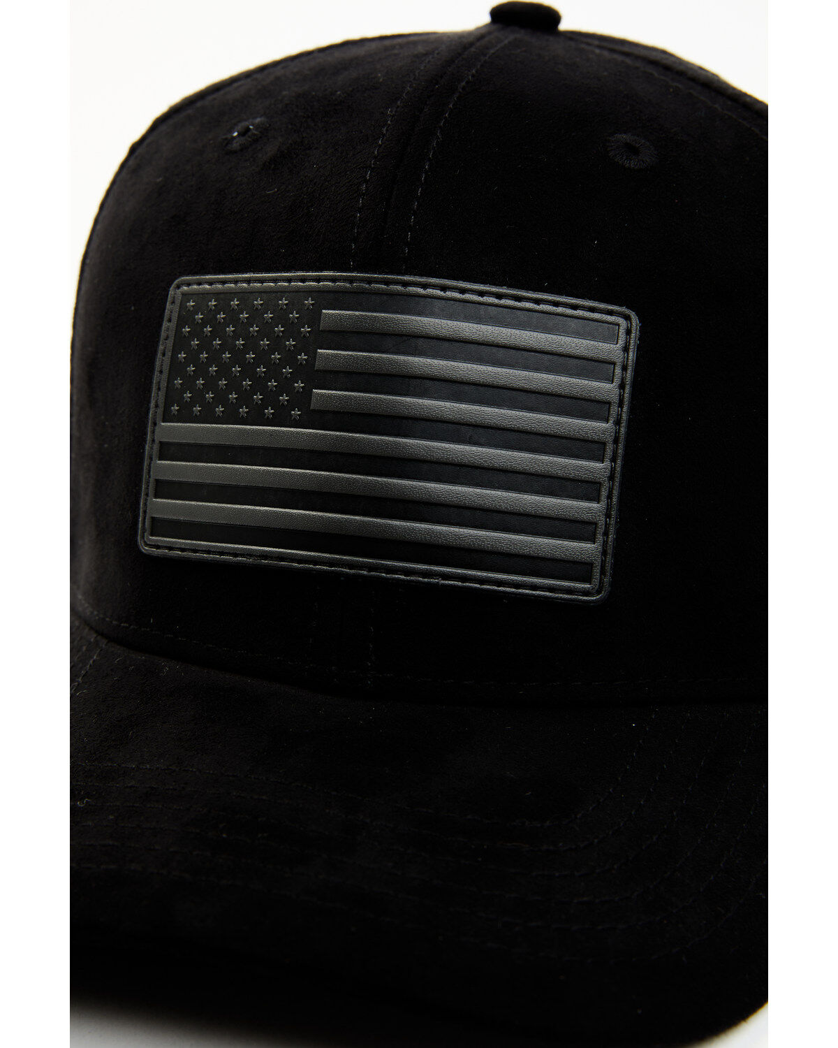 Cody James Men's American Flag Patch Suede Ball Cap
