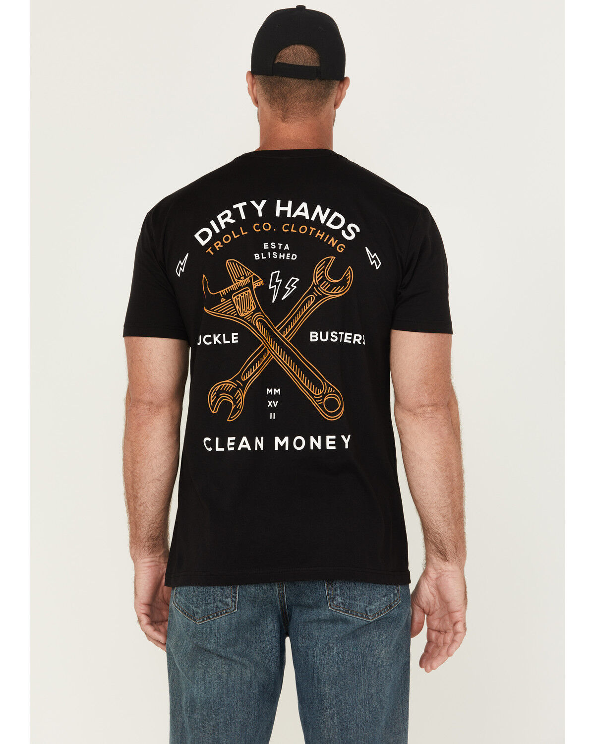 Troll Co Men's Twisting Wrenches Short Sleeve Graphic T-Shirt