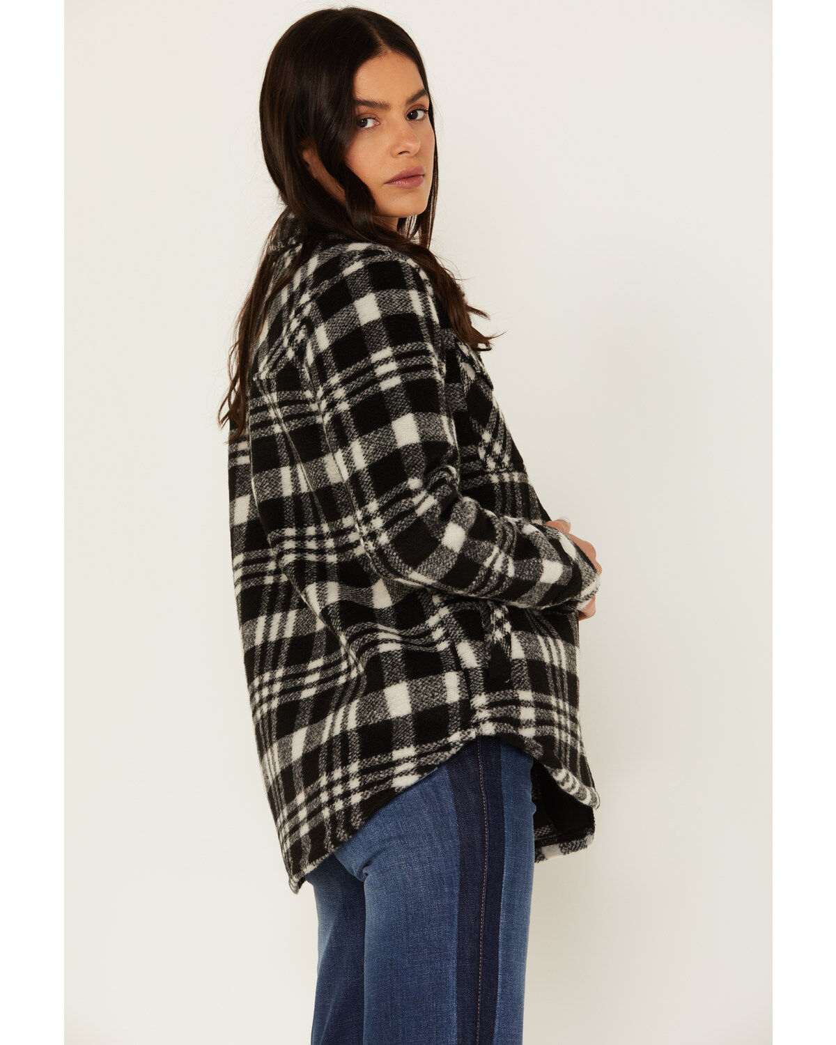 Idyllwind Women's Plaid Print Viola Fleece Shirt