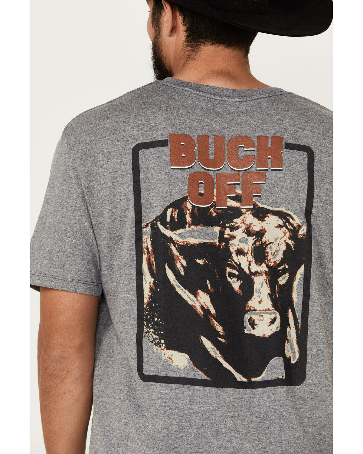 RANK 45&reg; Men's Buck Off Short Sleeve Graphic T-Shirt