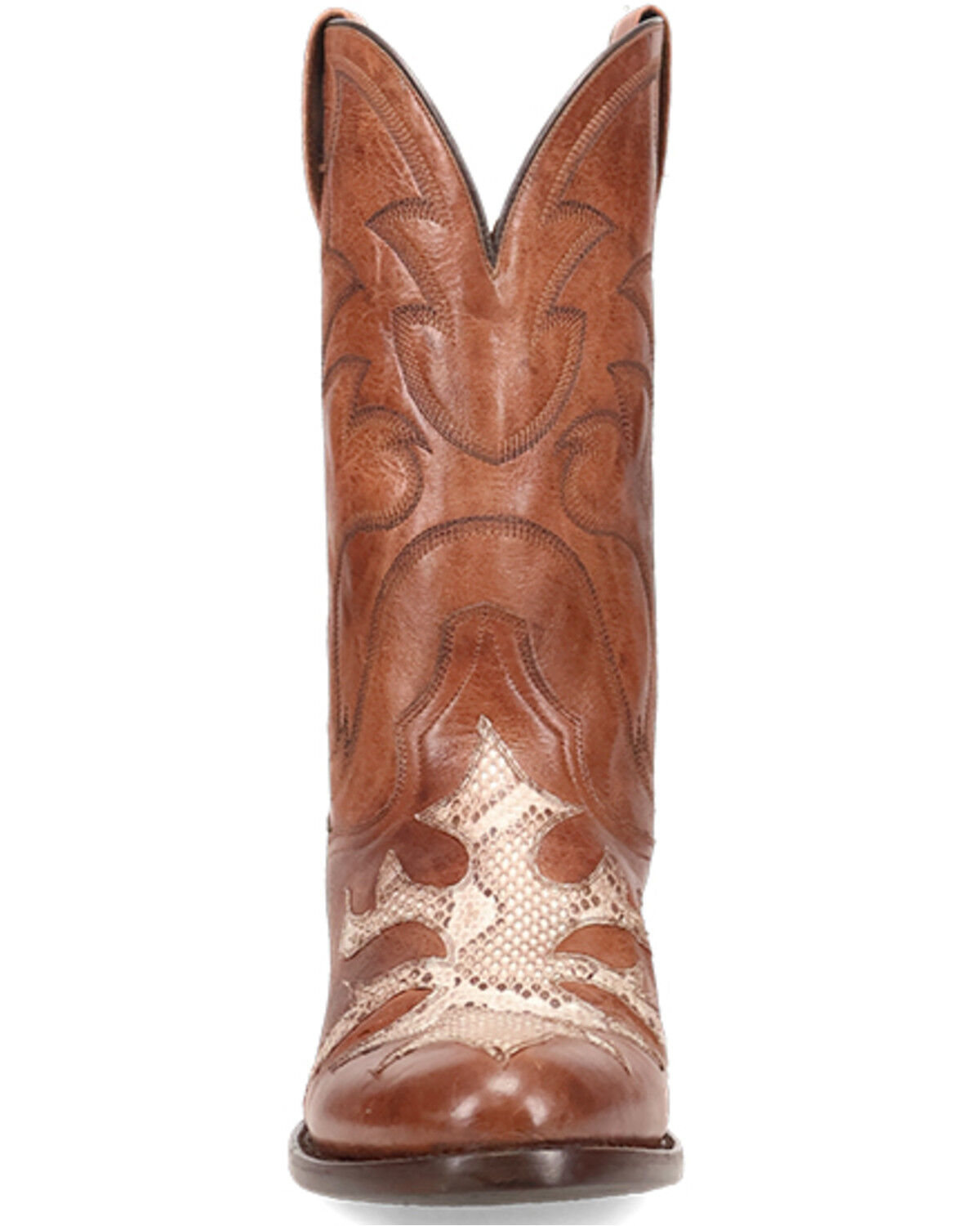 Dan Post Men's Exotic Snake Western Boots - Round Toe