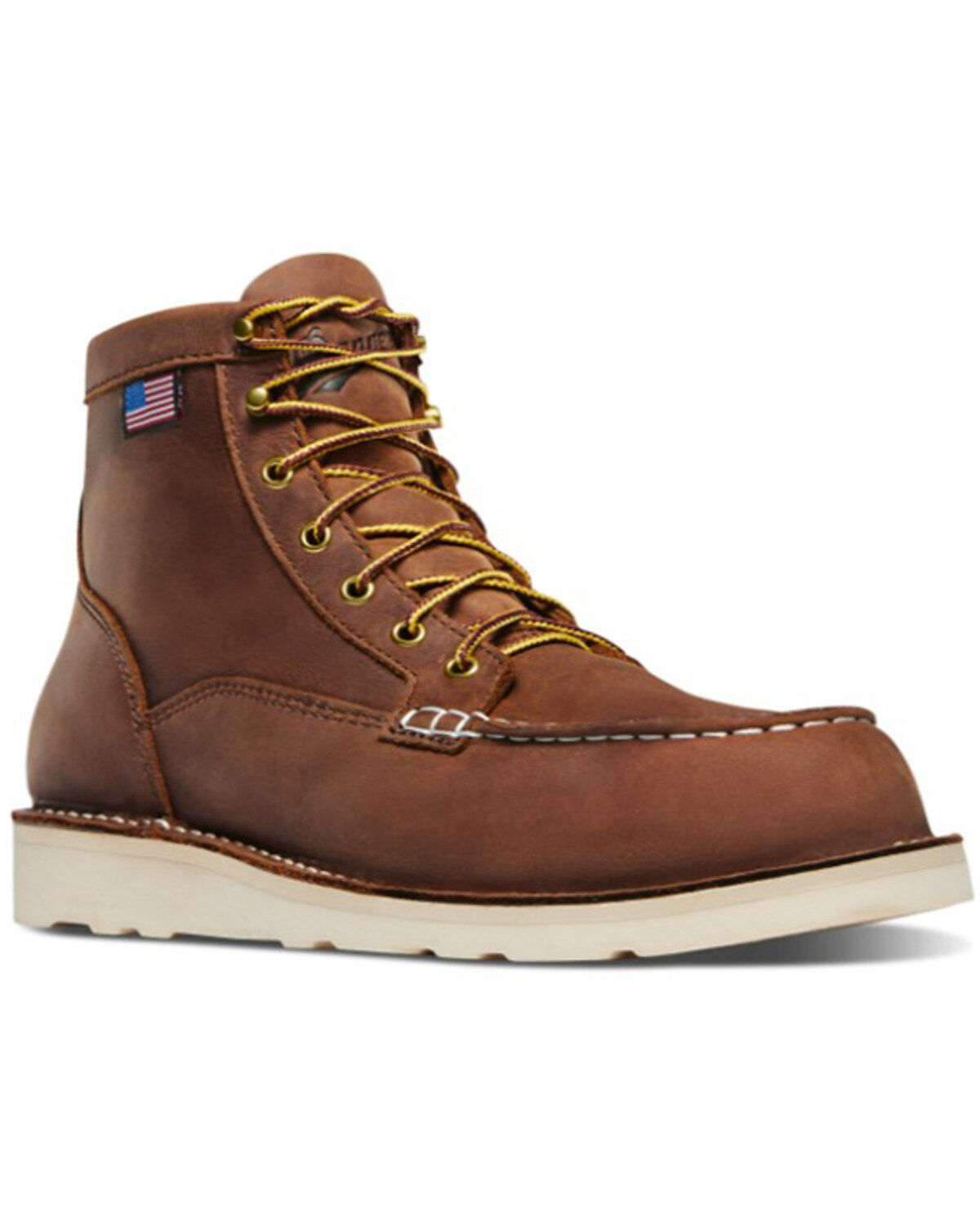 Danner Men's 6" Bull Run Moc Toe Boots - Soft Toe
