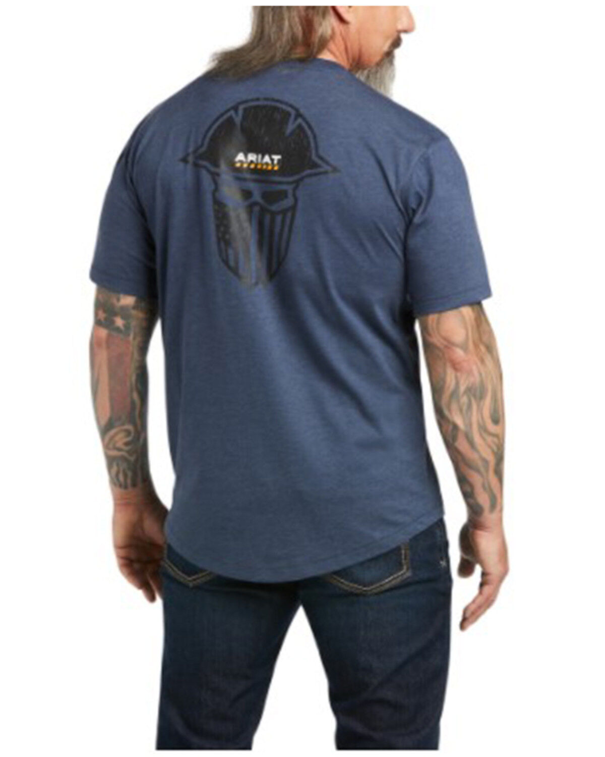 Ariat Men's Rebar Workman Full Cover Graphic Work Pocket T-Shirt