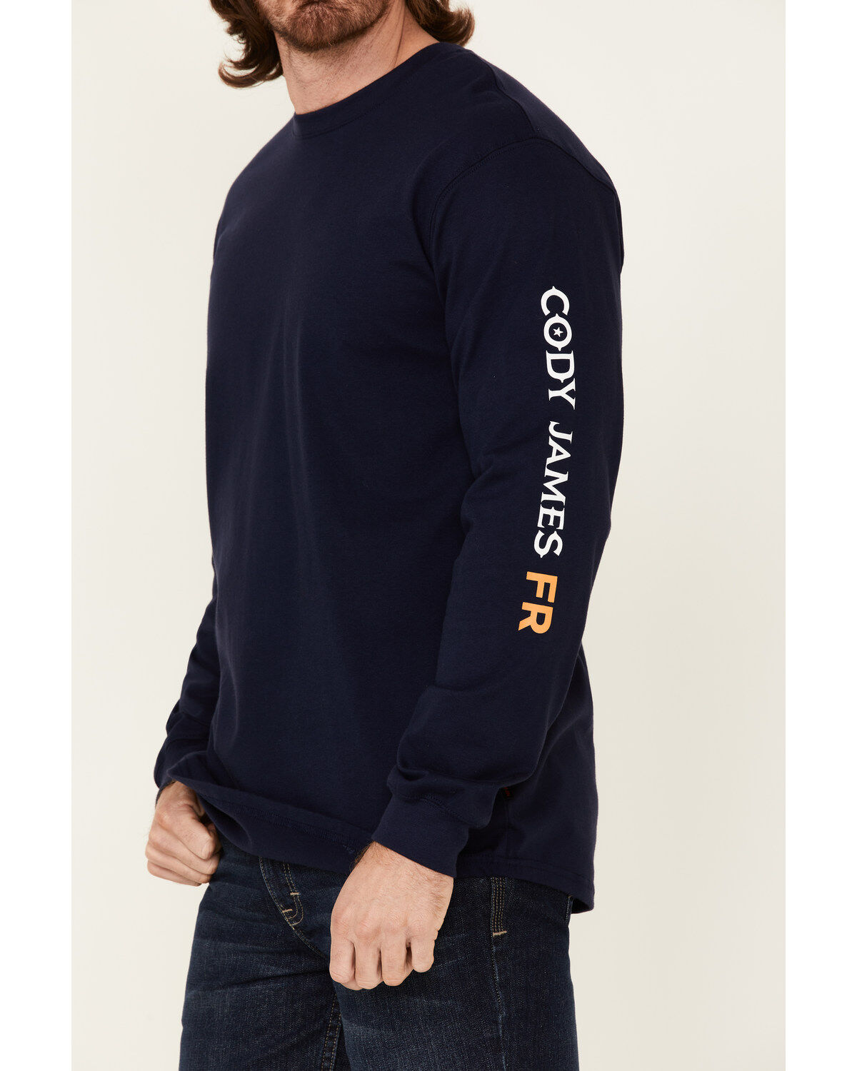 Cody James Men's FR Logo Long Sleeve Work T-Shirt