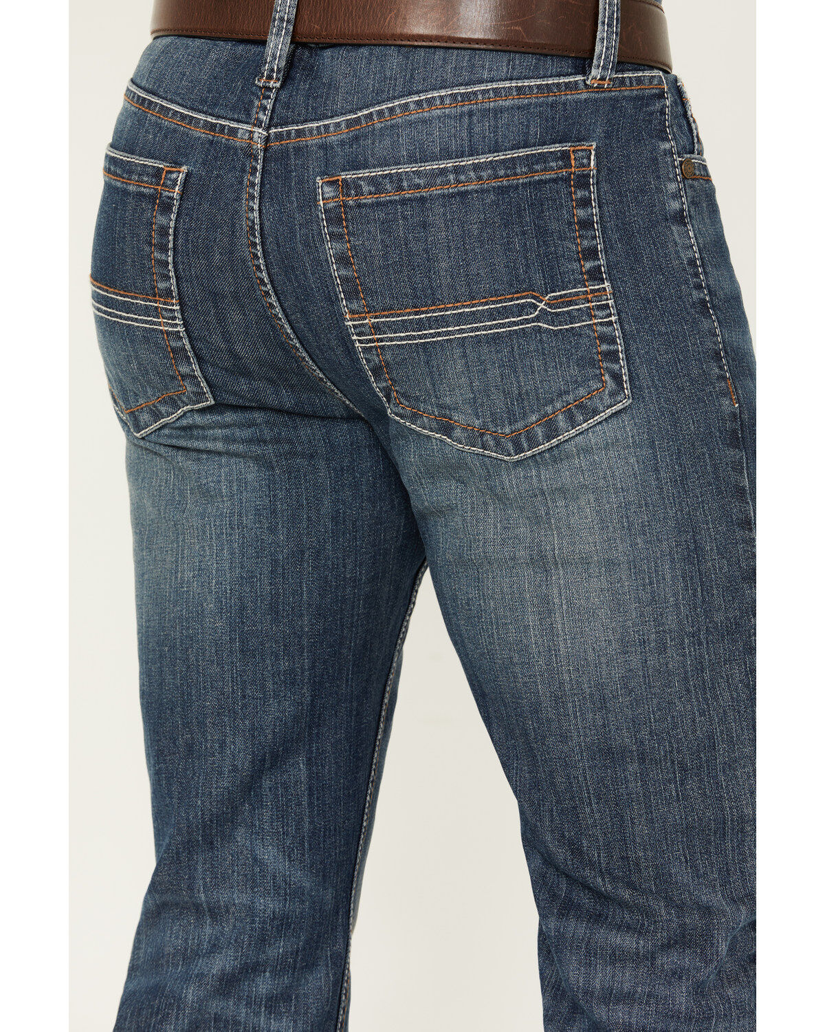 Cody James Men's Colton Medium Wash Relaxed Bootcut Stretch Denim Jeans