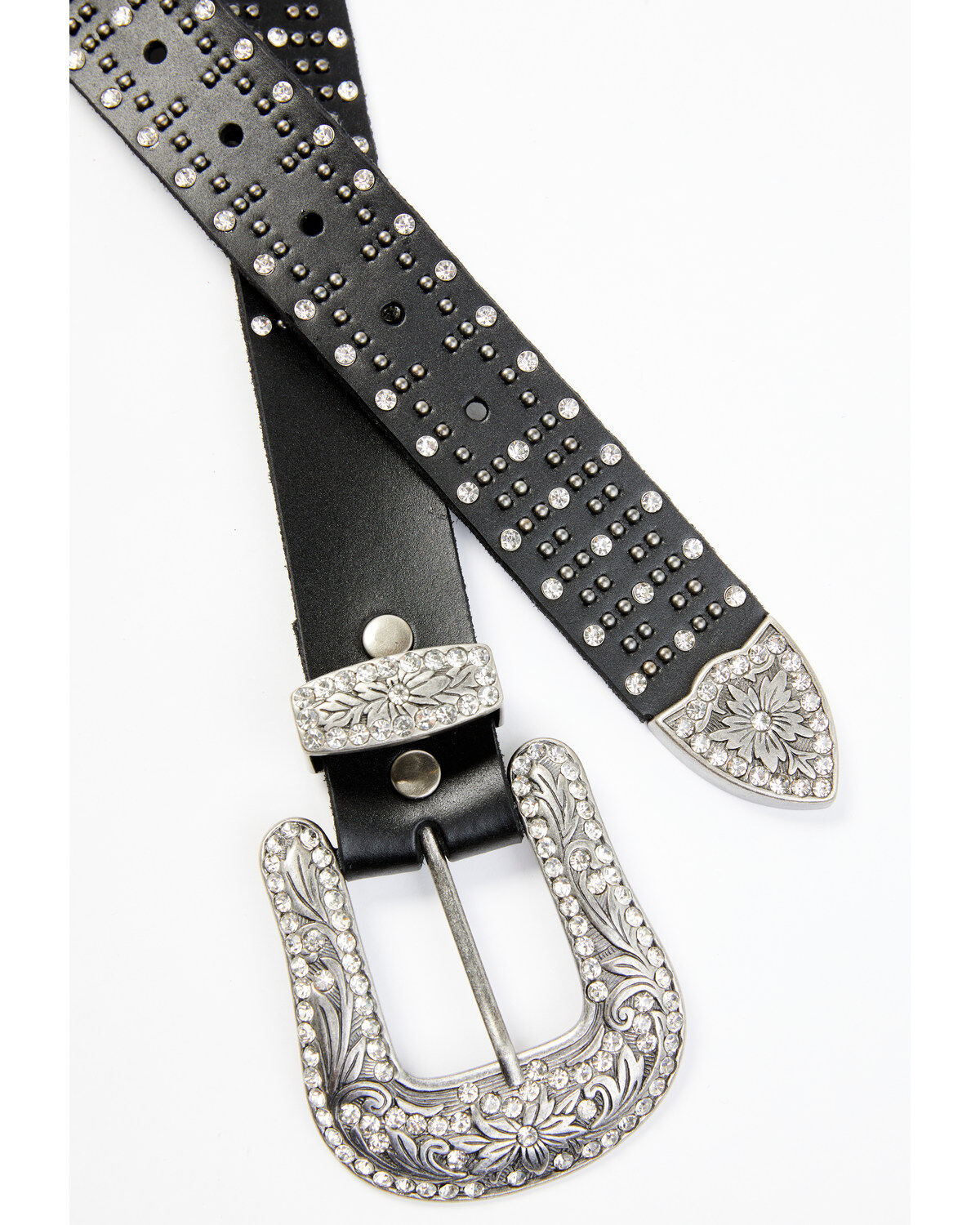 Shyanne Women's Triple Row Bling Belt