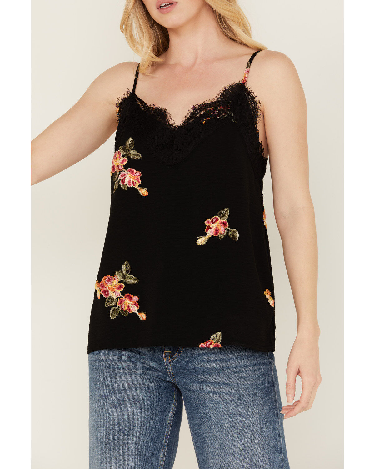 Wild Moss Women's Embroidered Cami