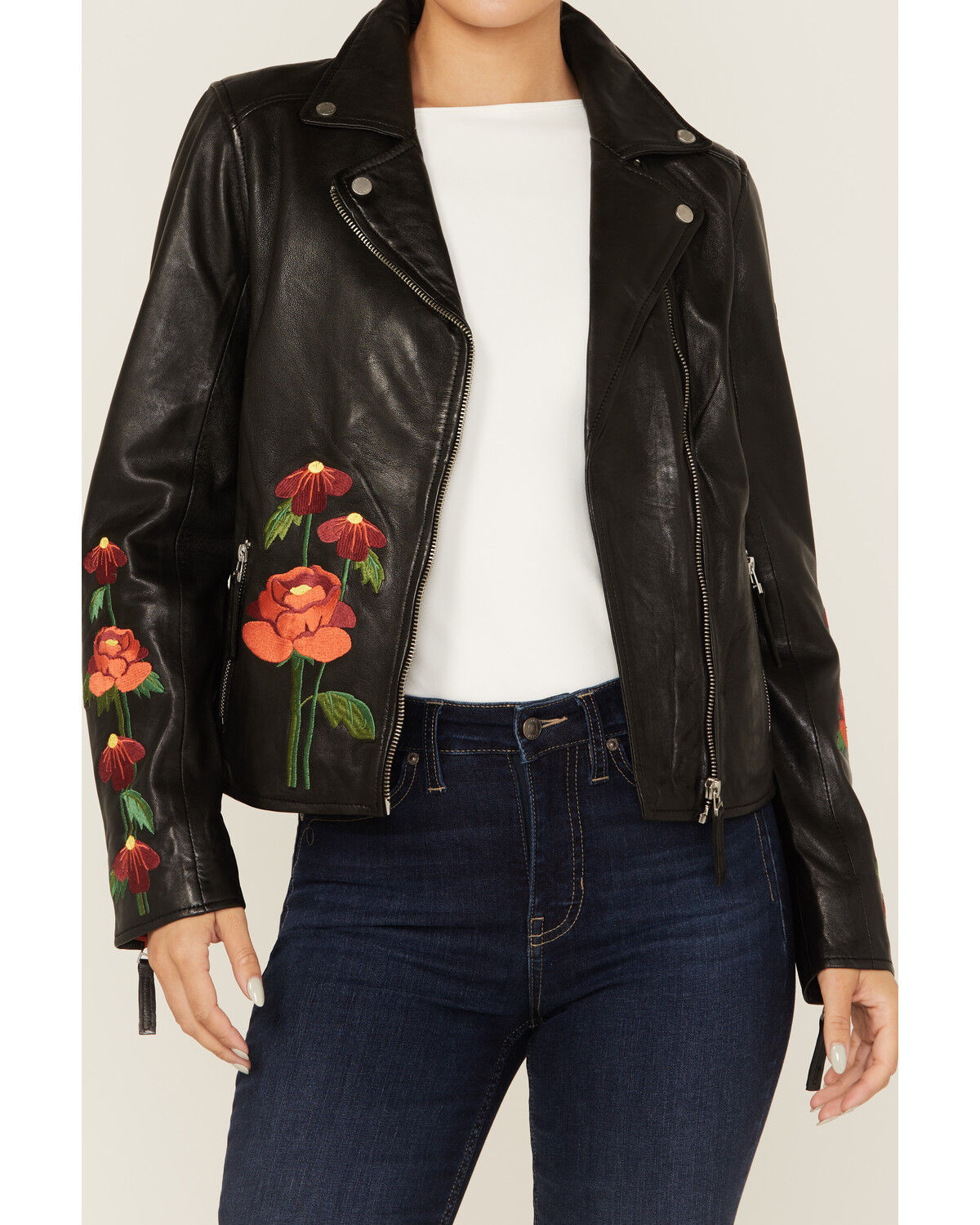 Mauritius Leather Women's Peonie Leather Jacket