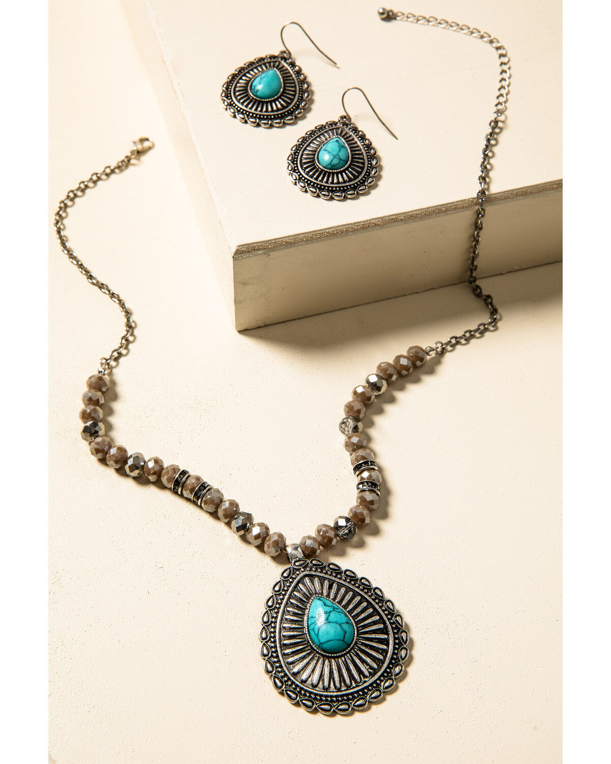 Shyanne Women's Sparkle N' Spice Beaded Jewelry Set - 2 Piece