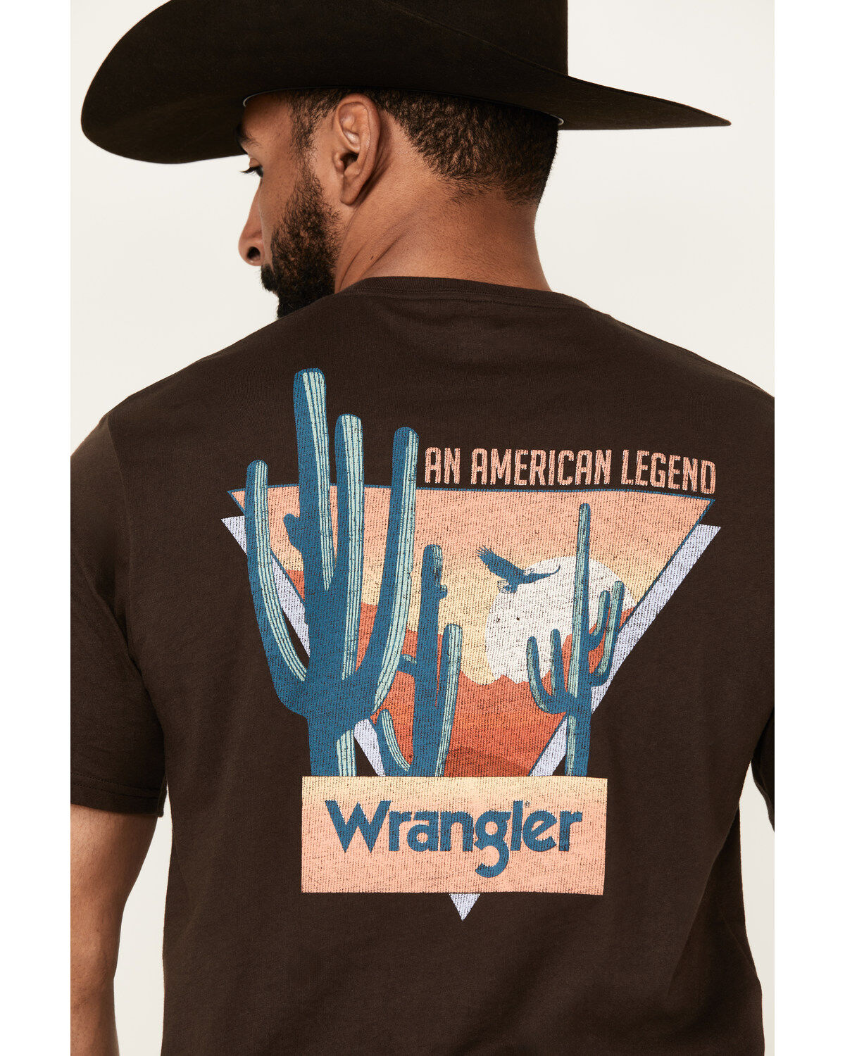 Wrangler Men's Boot Barn Exclusive Desert Scene Short Sleeve Graphic T-Shirt