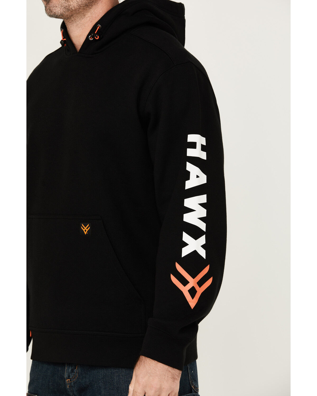 Hawx Men's Halstead Logo Sleeve Hooded Sweatshirt - Big & Tall