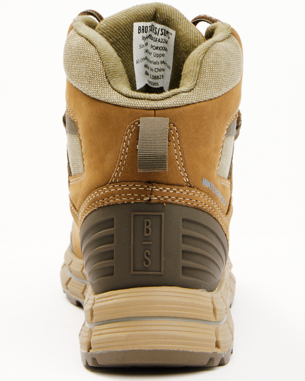 Brothers and Sons Men's Hikers Waterproof Hiking Boots - Soft Toe