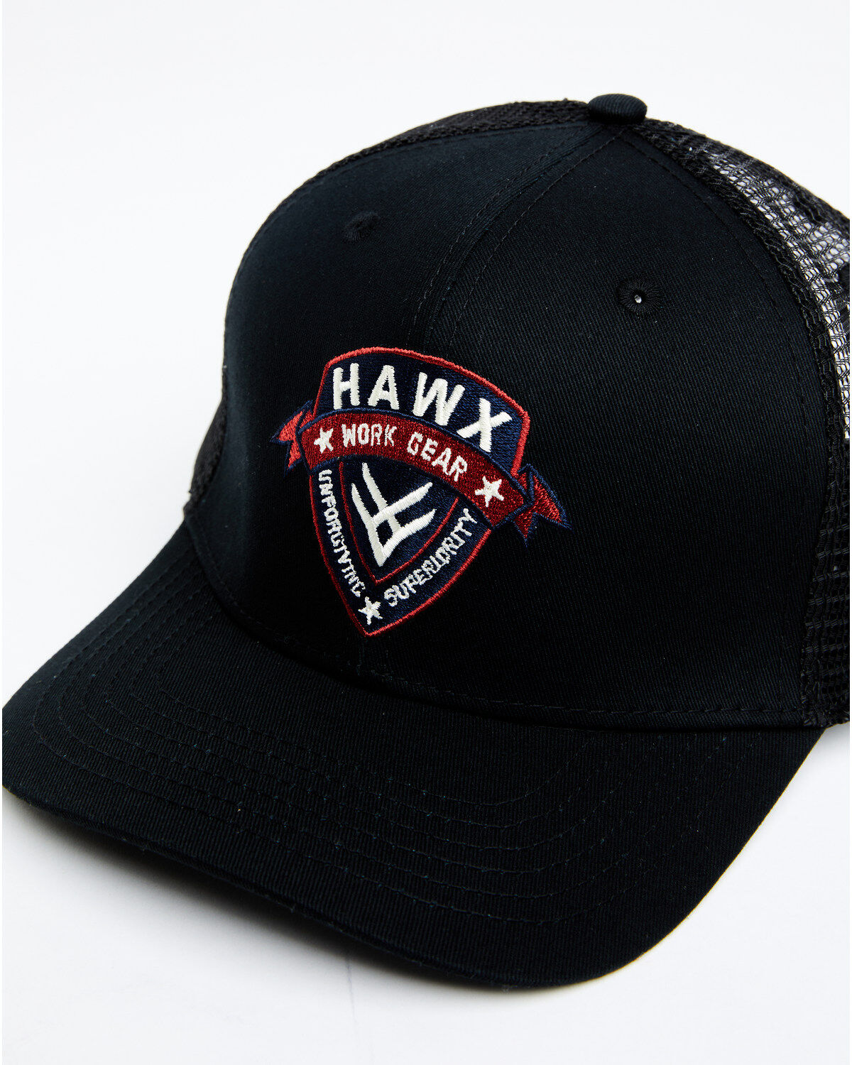 Hawx Men's Ribbon Logo Shield Patch Ball Cap