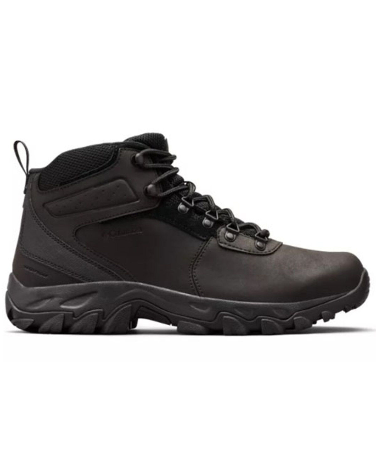 Columbia Men's Newton Ridge Black Waterproof Hiking Boots - Soft Toe