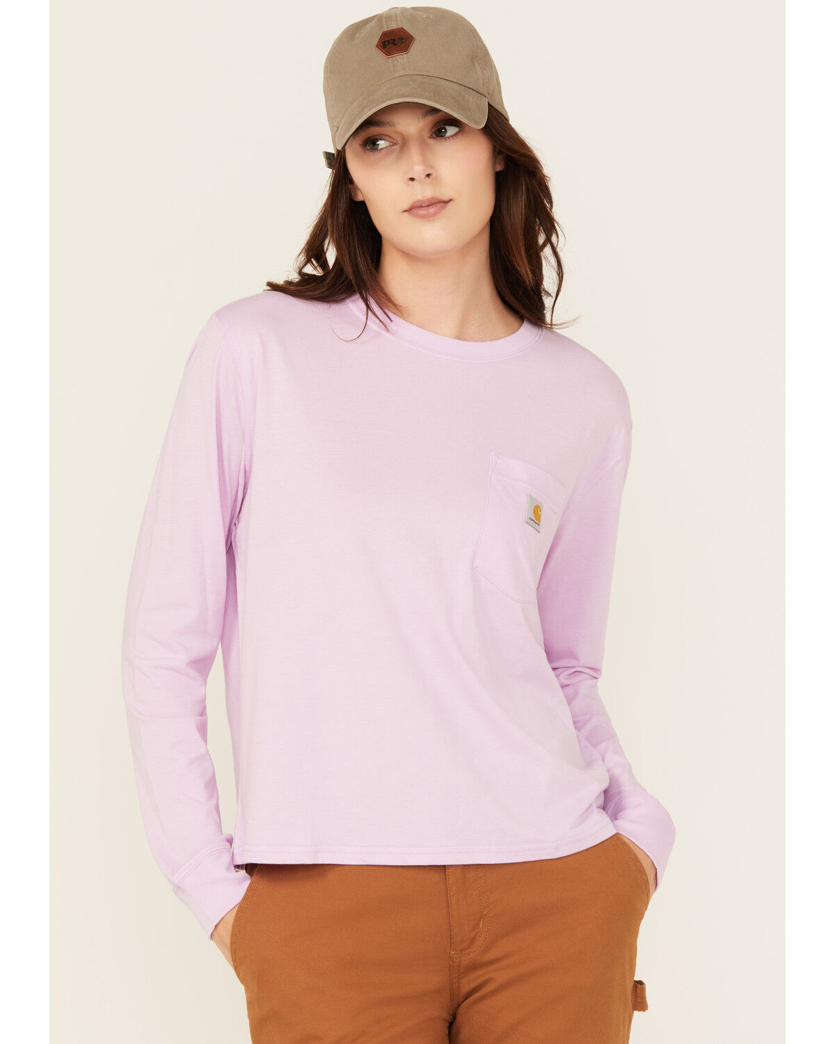 Carhartt Women's Tencel® Fiber Series Loose Fit Long Sleeve Pocket Work Shirt