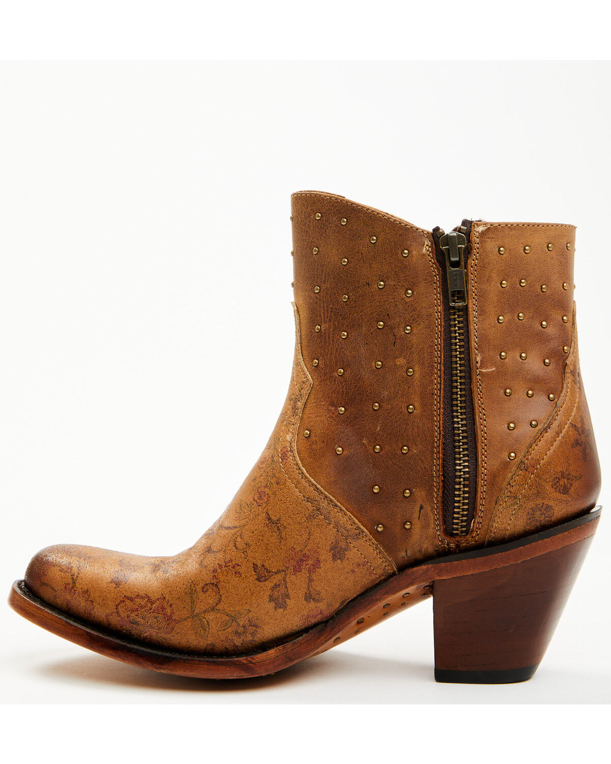 Lucchese Women's Harley Fashion Booties - Round Toe