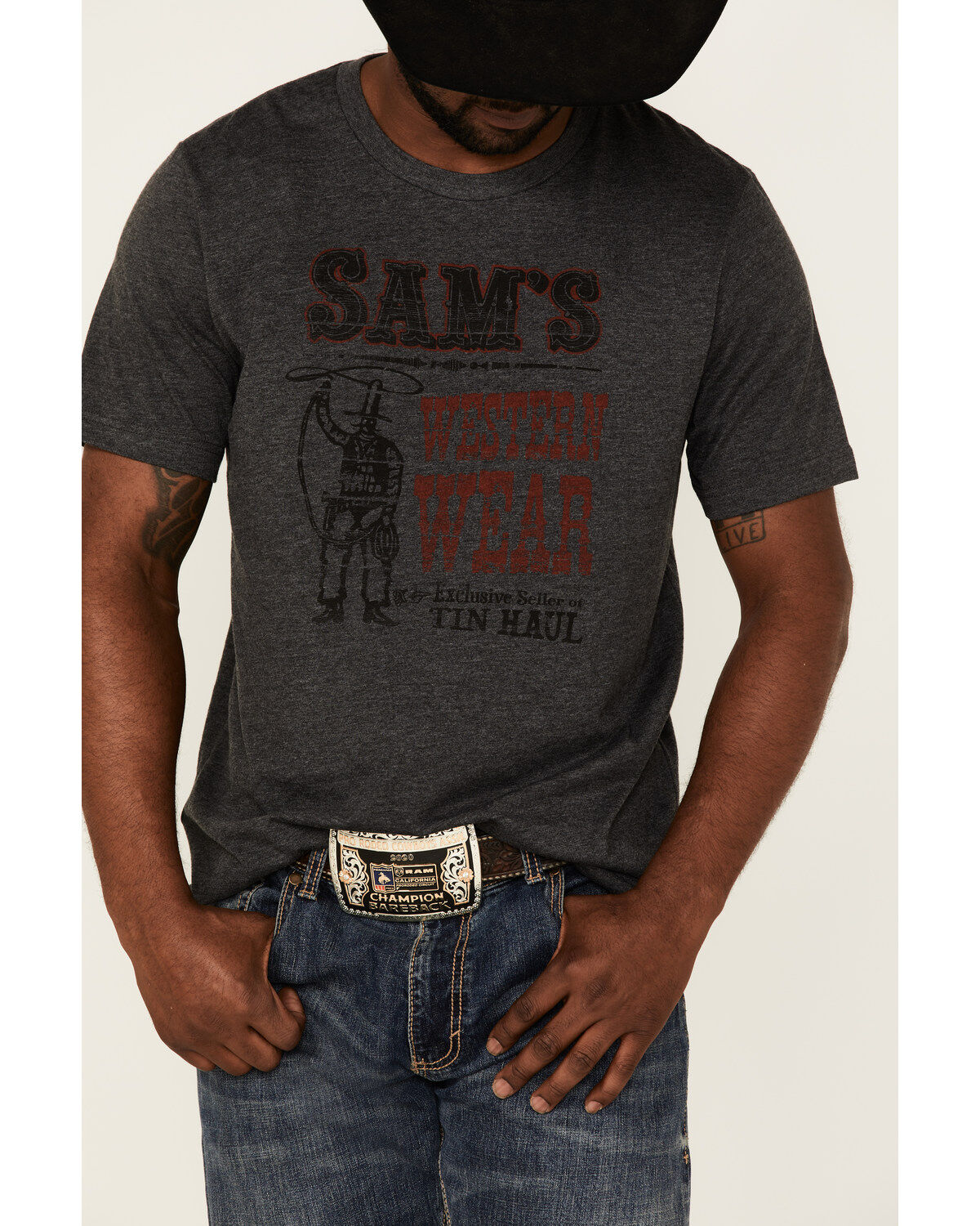 Tin Haul Men's Sam's Western Wear Graphic T-Shirt