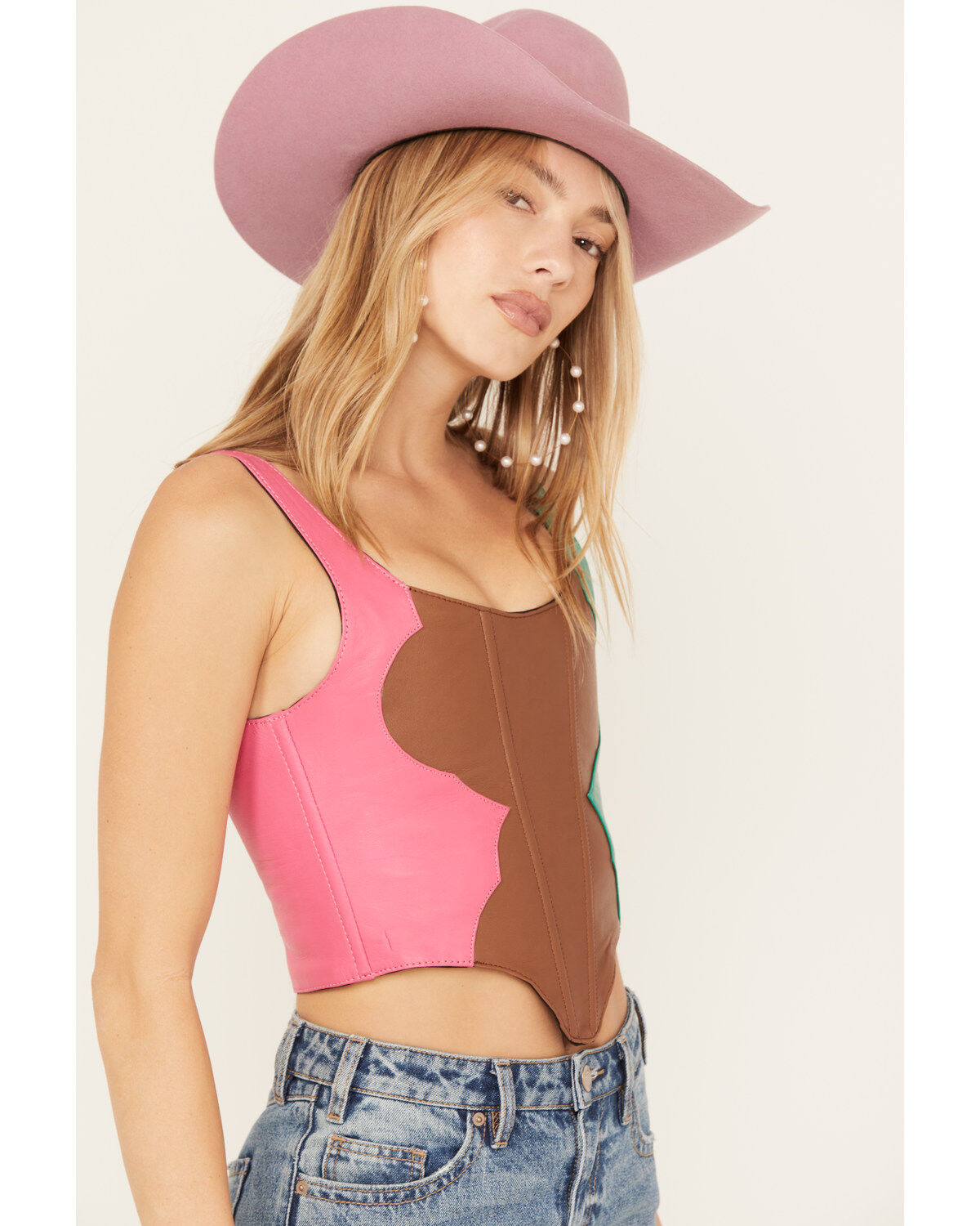 Understated Leather Women's Neon Moon Bustier