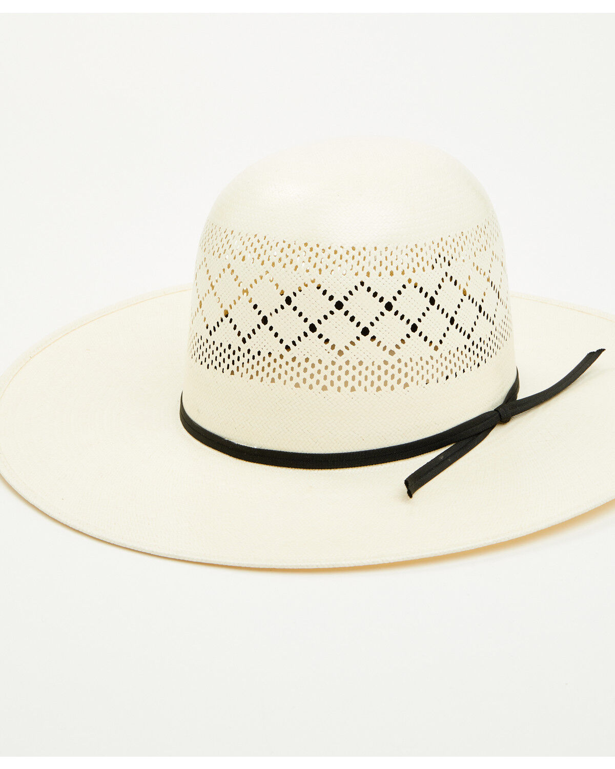 Rodeo King 25X Double Diamond Open Crown Straw Cowboy Hat