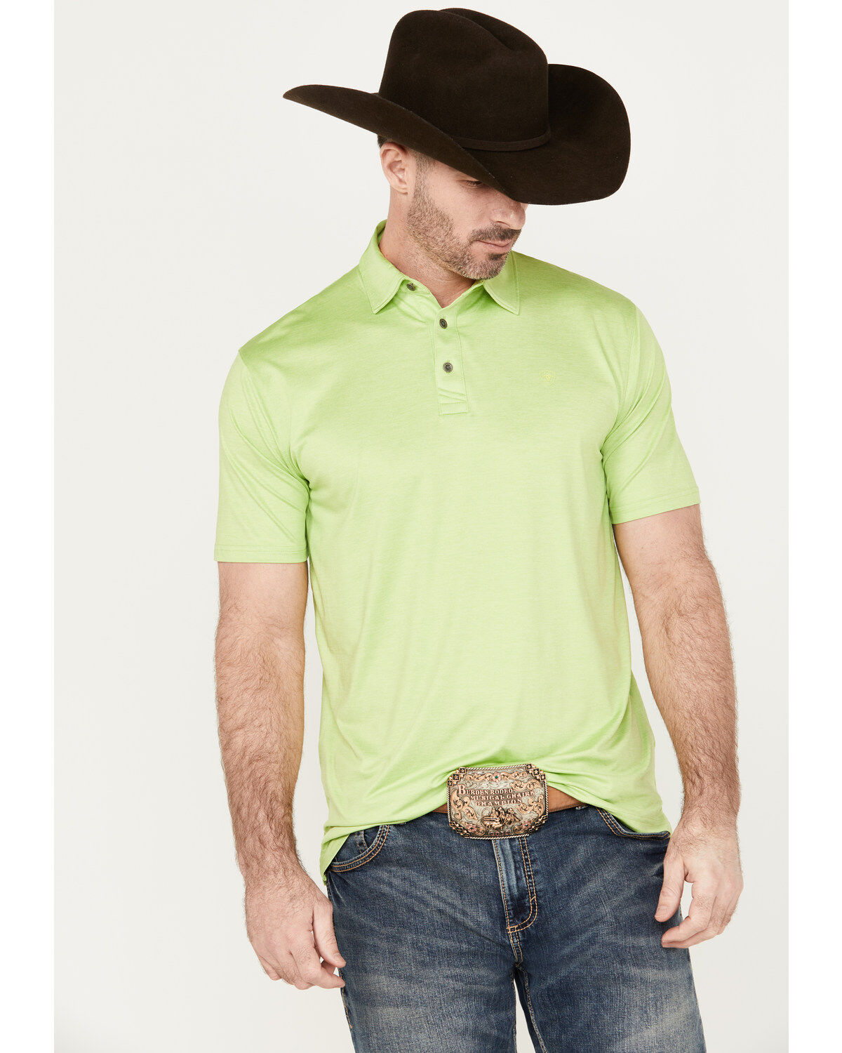Ariat Men's Charger 2.0 Fitted Short Sleeve Polo Shirt