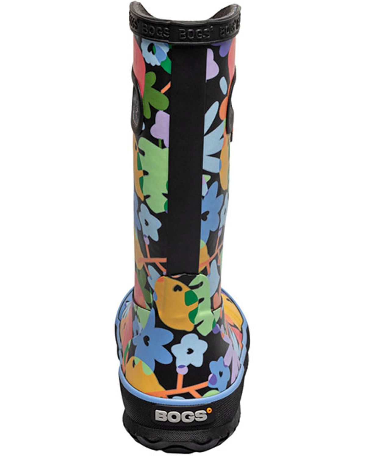 Bogs Girls' Overlap Flowers Rainboots
