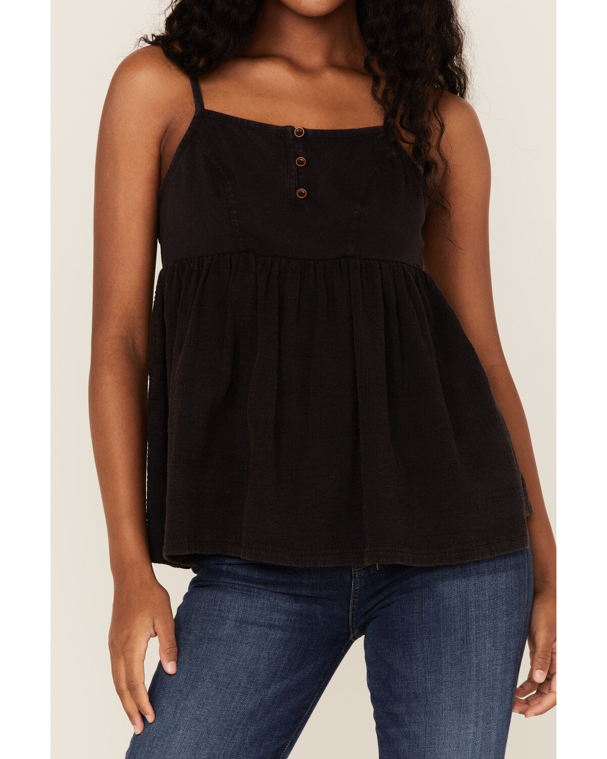 Cleo + Wolf Women's Babydoll Tank Top