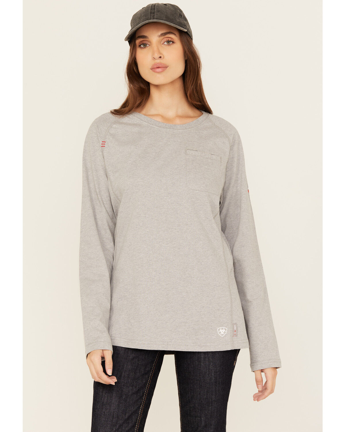 Ariat Women's FR Air Bolt Logo Long Sleeve Graphic T-Shirt