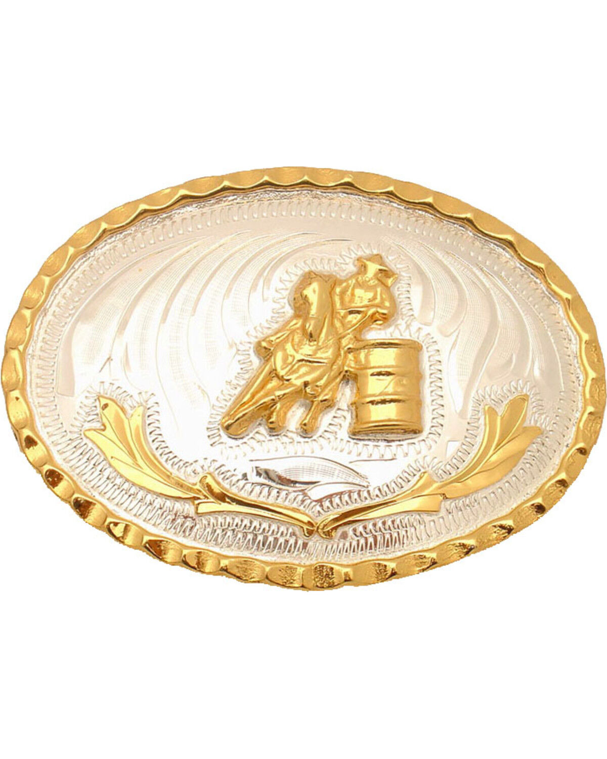 Western Express Women's Small Barrel Racing Belt Buckle
