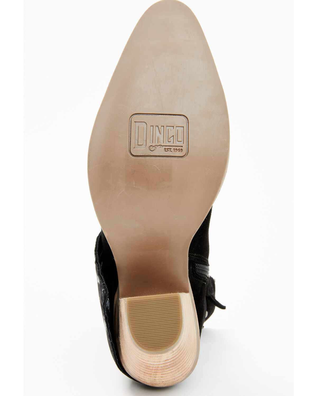 Dingo Women's Suede Bandida Western Booties - Round Toe