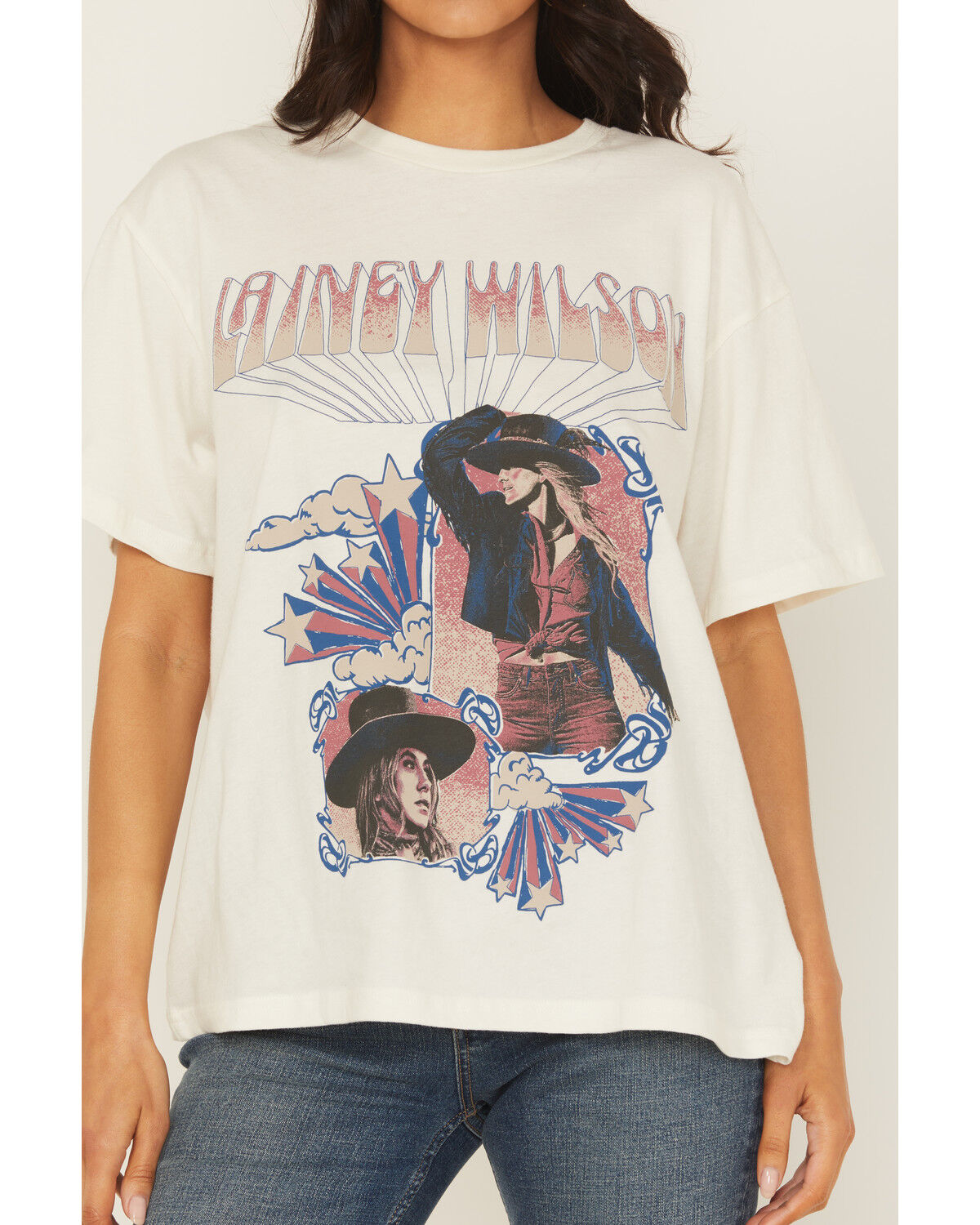 Wrangler X Lainey Wilson Women's Girlfriend Short Sleeve Graphic Tee