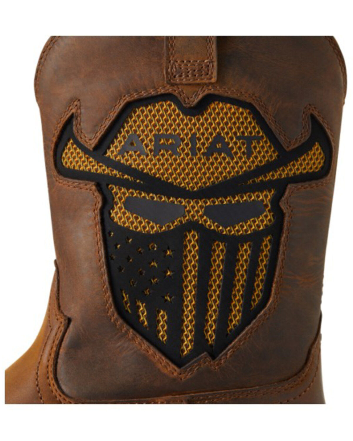 Ariat Men's Rebar Flex Western VentTEK Incognito Work Boots - Broad Square Toe