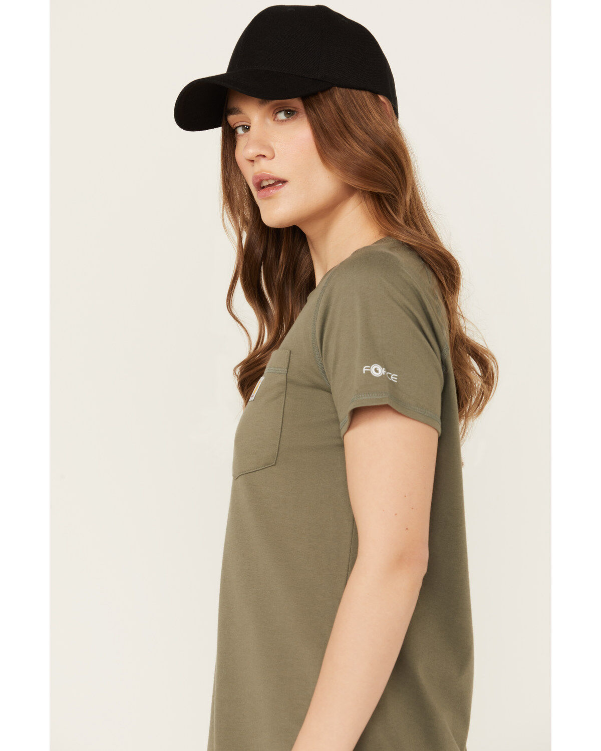 Carhartt Women's Force Relaxed Fit Midweight Short Sleeve Pocket Tee
