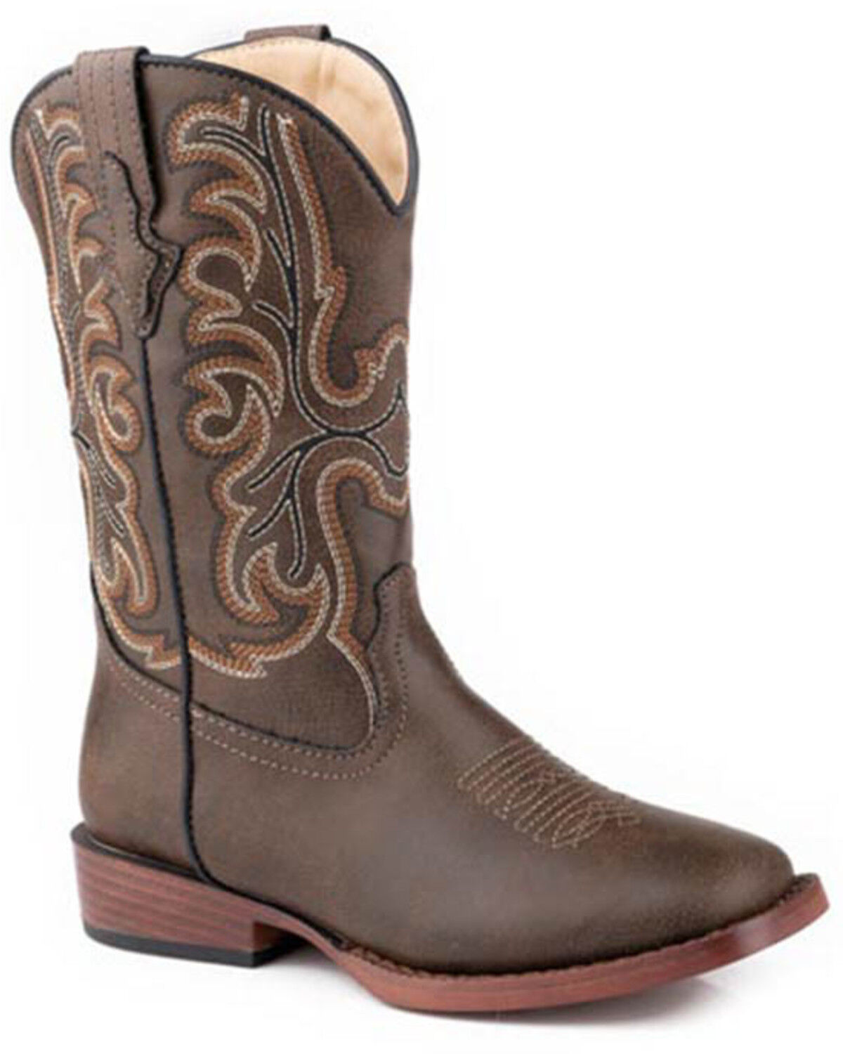 Roper Little Boys' Patrick Western Boots - Broad Square Toe