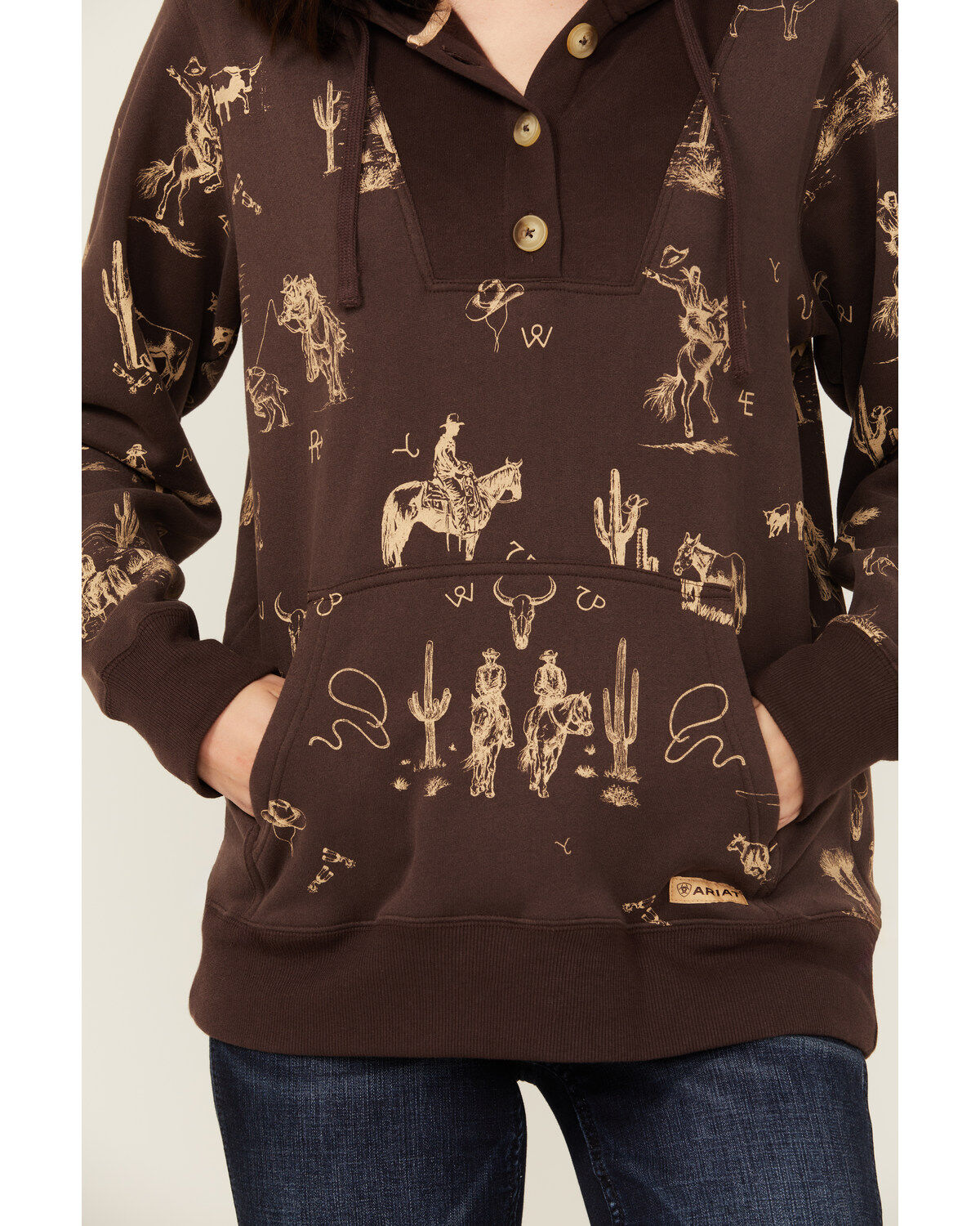 Ariat Women's Rachin' Graphic Print Hoodie