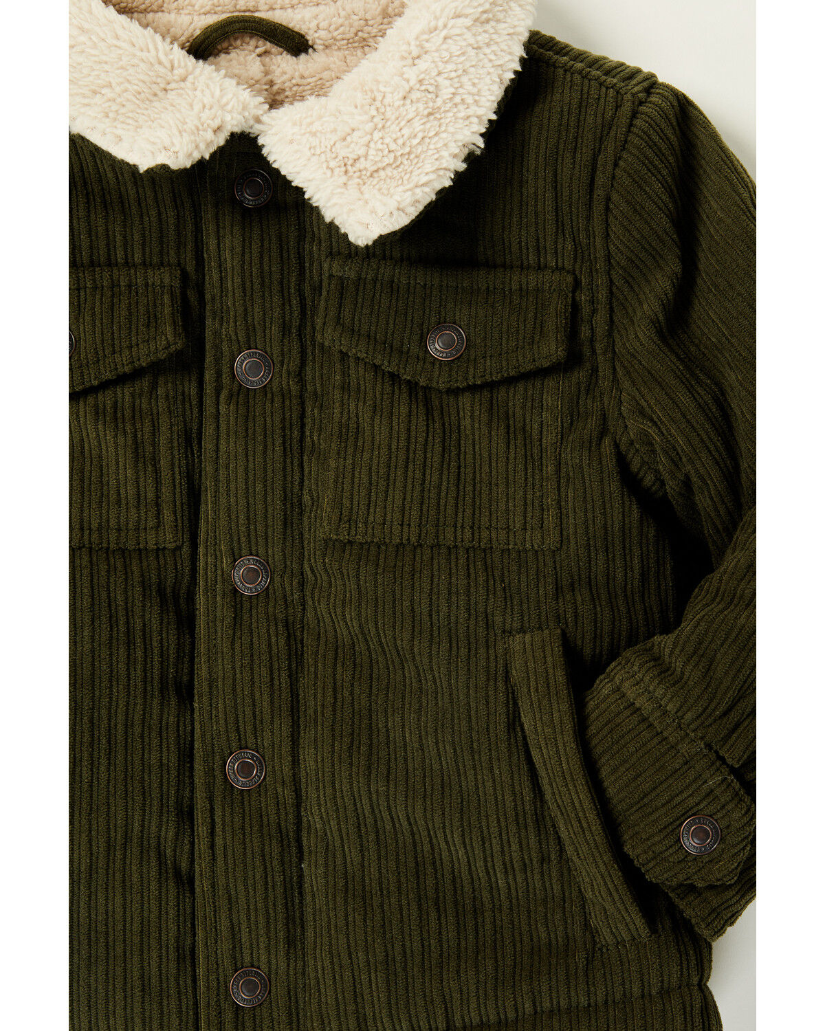 Urban Republic Toddler Boys' Sherpa Lined Corduroy Jacket