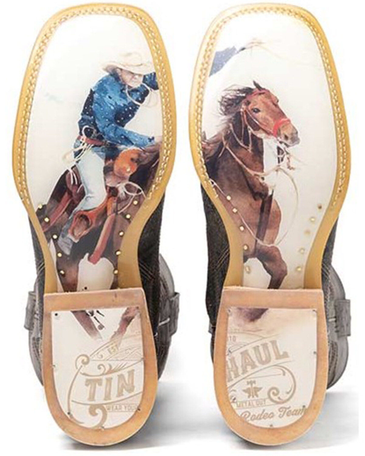 Tin Haul Men's Latidudes Western Boots - Broad Square Toe