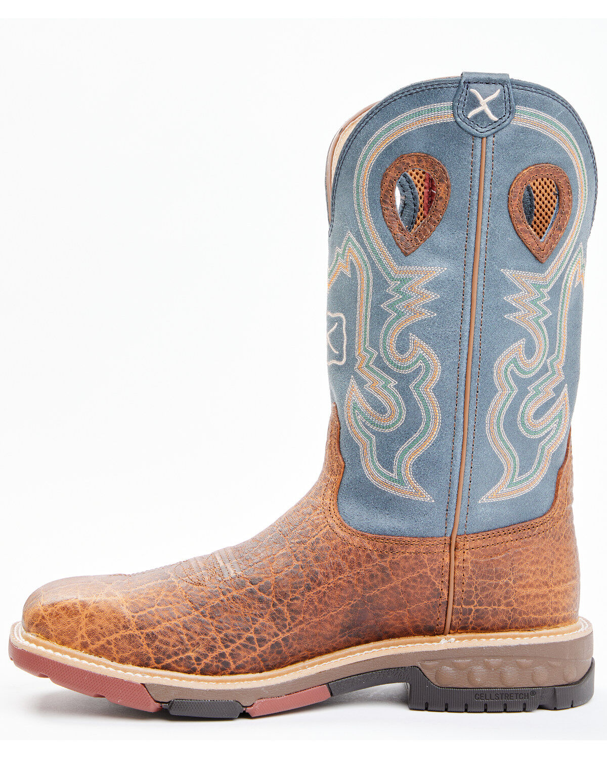 Twisted X Men's Brown Western Work Boots - Alloy Toe