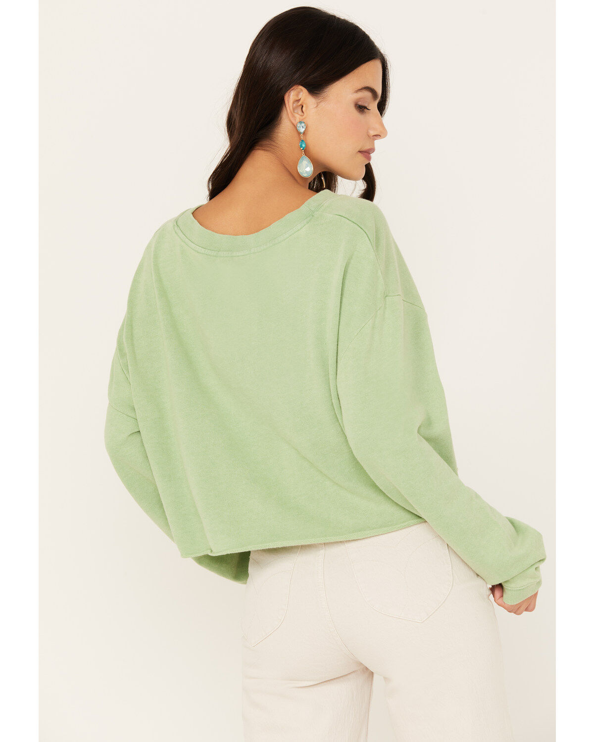 Cleo + Wolf Women's Yellowstone Lake Long Sleeve Graphic Tee