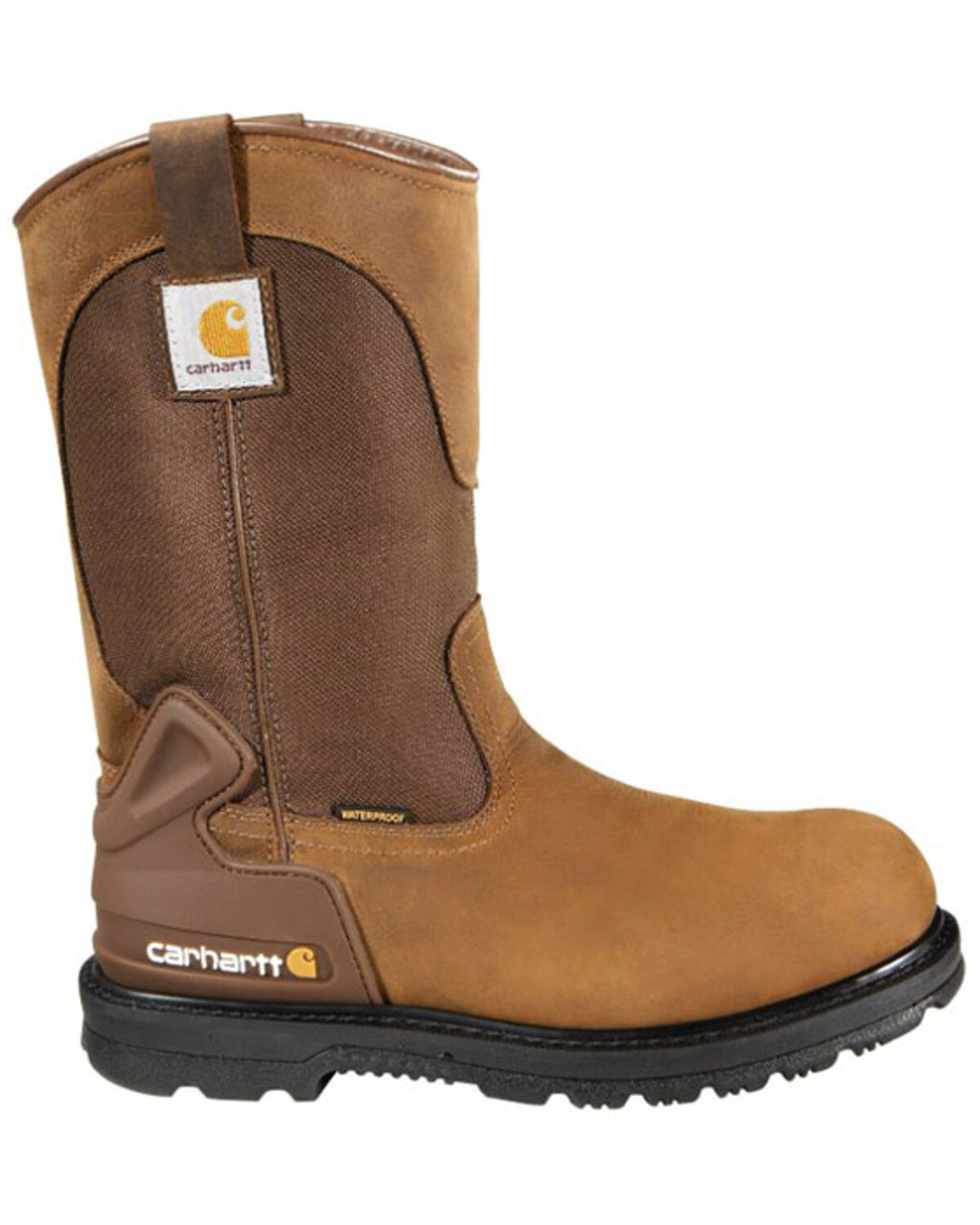 Carhartt Men's Heritage 11" Waterproof Wellington Work Boots - Steel Toe