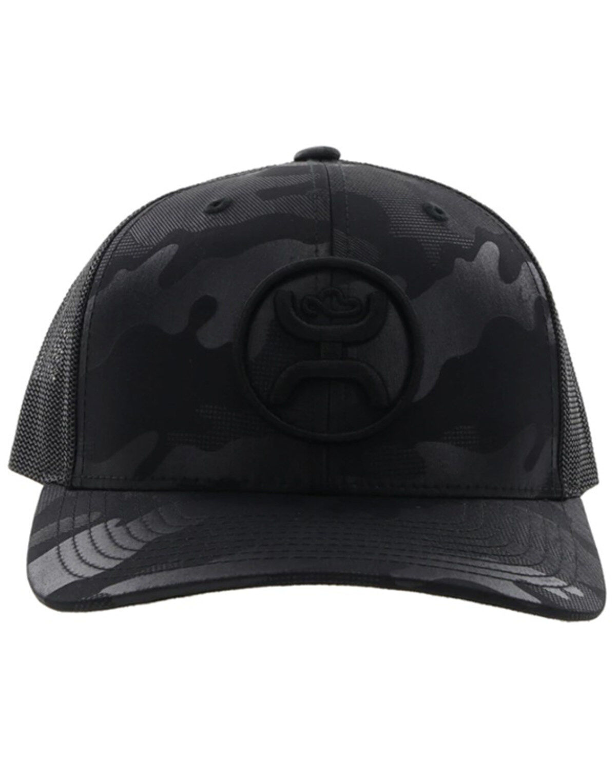 Hooey Kids' O Classic Embroidered Logo Camo Print Trucker Cap