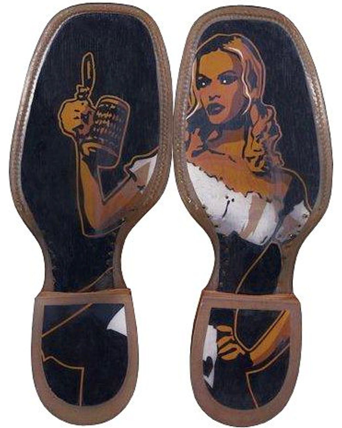 Tin Haul Men's Gnarly Bite Western Boots - Broad Square Toe