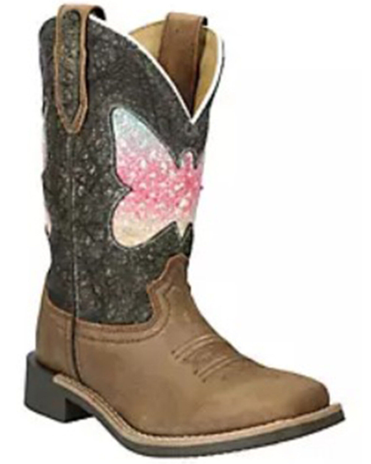 Smoky Mountain Girls' Chloe Western Boots - Broad Square Toe