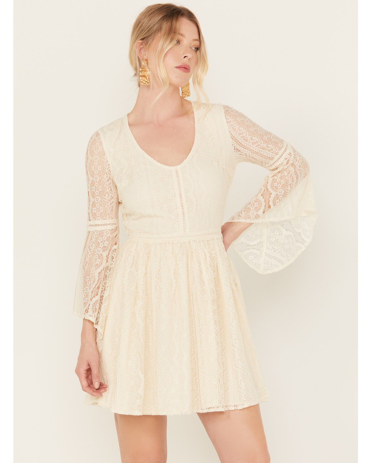 Shyanne Women's Lace Mini Dress